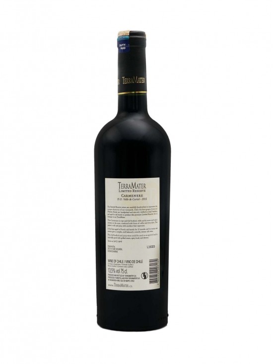 TerraMater Limited Reserve Carmenere TerraMater Limited Reserve Carmenere